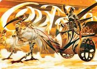 Skyseer's Chariot Art Card (35) [Art Series: Aetherdrift]