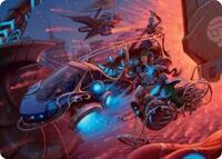 Rangers' Refueler Art Card (27) [Art Series: Aetherdrift]