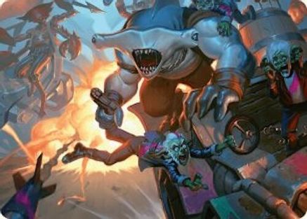 Trade the Helm Art Card (AADFT-025) - Art Series: Aetherdrift