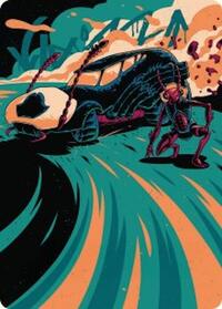 Carrion Cruiser Art Card (39) [Art Series: Aetherdrift]