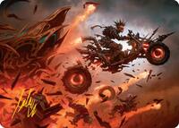 Gastal Blockbuster Art Card (Gold-Stamped Signature) (19) [Art Series: Aetherdrift]