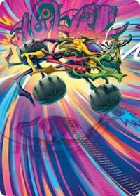 Thunderous Velocipede Art Card (43) [Art Series: Aetherdrift]