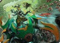 Aatchik, Emerald Radian Art Card (15/54) (15) [Art Series: Aetherdrift]