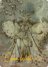 Aatchik, Emerald Radian Art Card (6/54) (Gold-Stamped Signature) (6) [Art Series: Aetherdrift]