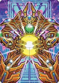 Brightglass Gearhulk Art Card (53) [Art Series: Aetherdrift]