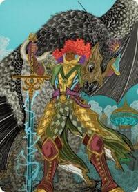 Caradora, Heart of Alacria Art Card (3/54) (3) [Art Series: Aetherdrift]