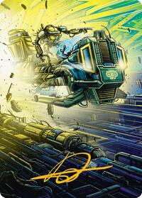 Guidelight Pathmaker Art Card (Gold-Stamped Signature) (46) [Art Series: Aetherdrift]