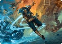 Sita Varma, Masked Racer Art Card (26) [Art Series: Aetherdrift]