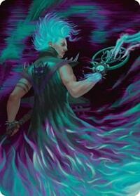 Winter, Cursed Rider Art Card (7) [Art Series: Aetherdrift]