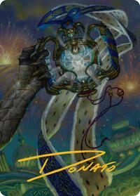 The Aetherspark Art Card (Gold-Stamped Signature) (29) [Art Series: Aetherdrift]