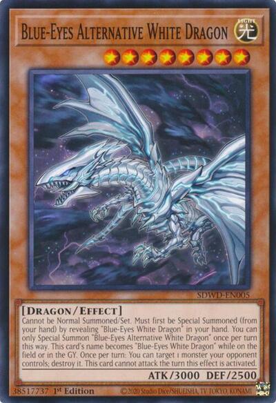 Blue-Eyes Alternative White Dragon (SDWD-EN005) [Structure Deck: Blue-Eyes White Destiny]