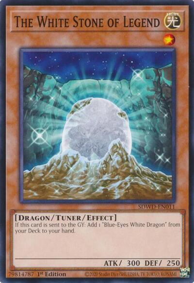 The White Stone of Legend (SDWD-EN011) [Structure Deck: Blue-Eyes White Destiny]