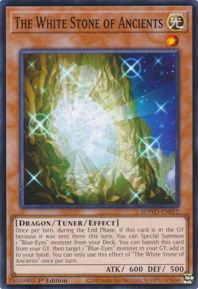 The White Stone of Ancients (SDWD-EN012) [Structure Deck: Blue-Eyes White Destiny]