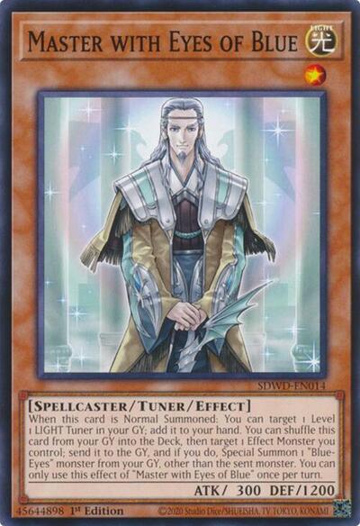Master with Eyes of Blue (SDWD-EN014) [Structure Deck: Blue-Eyes White Destiny]