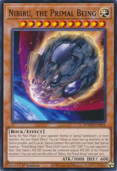 Nibiru, the Primal Being (SDWD-EN016) [Structure Deck: Blue-Eyes White Destiny]