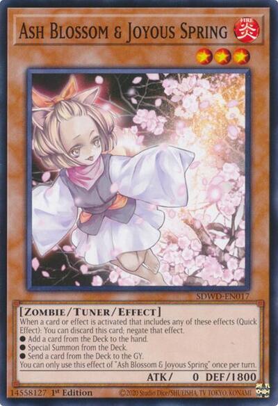 Ash Blossom & Joyous Spring (SDWD-EN017) [Structure Deck: Blue-Eyes White Destiny]