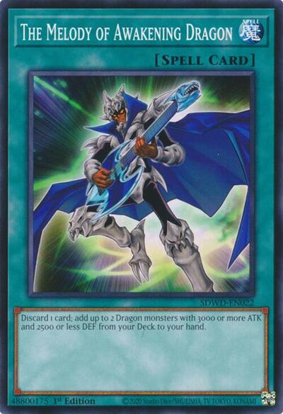The Melody of Awakening Dragon (SDWD-EN022) [Structure Deck: Blue-Eyes White Destiny]