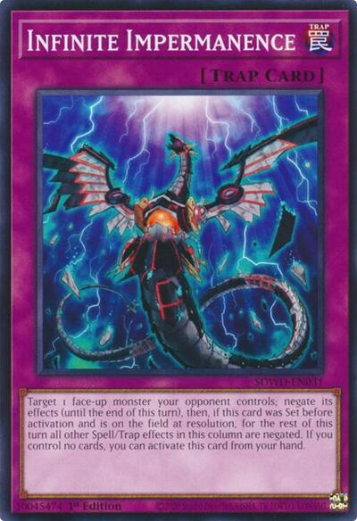 Infinite Impermanence (SDWD-EN031) [Structure Deck: Blue-Eyes White Destiny]