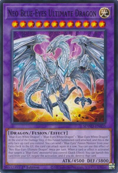 Neo Blue-Eyes Ultimate Dragon (SDWD-EN035) [Structure Deck: Blue-Eyes White Destiny]