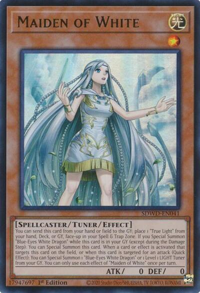 Maiden of White (SDWD-EN041) [Structure Deck: Blue-Eyes White Destiny]