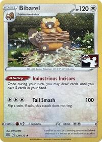 Bibarel (Cosmos Holo) (121/172) [Prize Pack Series Cards]