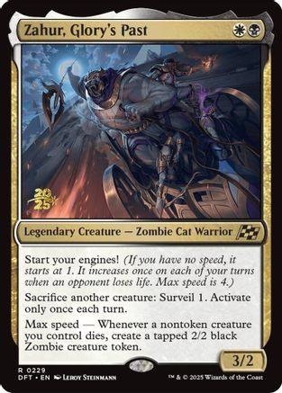 Zahur, Glory's Past (PRE-229) - Prerelease Cards Foil