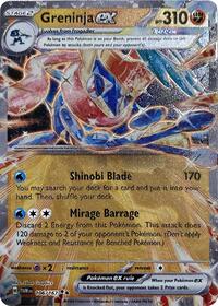 Greninja ex (GameStop Metal Card) (106/167) [Miscellaneous Cards & Products]