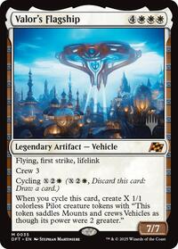 Valor's Flagship (35) [Promo Pack: Aetherdrift]