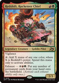 Redshift, Rocketeer Chief (218) [Promo Pack: Aetherdrift]