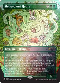 Benevolent Hydra (Rainbow Foil) (1889) [Secret Lair Drop Series]