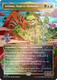 Animar, Soul of Elements (Rainbow Foil) (1891) [Secret Lair Drop Series]