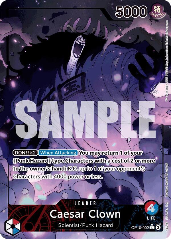 Caesar Clown (002) (Parallel) (OP10-002) [Royal Blood]