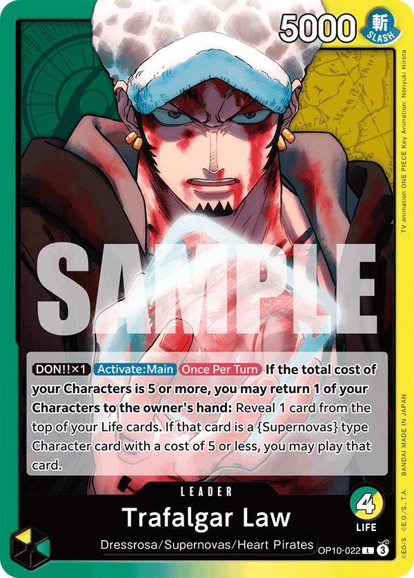 Trafalgar Law (022) (OP10-022) [Royal Blood]