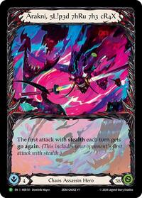 Arakni, 5L!p3d 7hRu 73h cR4X - HER131 (HER131) [Flesh and Blood: Promo Cards]