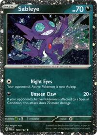 Sableye (Cosmos Holo) (136/193) [Miscellaneous Cards & Products]