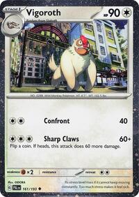Vigoroth (Cosmos Holo) (161/193) [Miscellaneous Cards & Products]