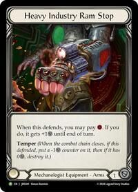Heavy Industry Ram Stop - JDG041 (JDG041) [Flesh and Blood: Promo Cards]