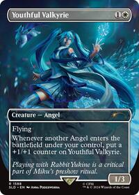 Youthful Valkyrie (1588) [Secret Lair Drop Series]