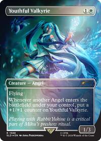 Youthful Valkyrie (Rainbow Foil) (1588) [Secret Lair Drop Series]