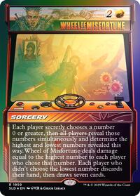 Wheel of Misfortune (1959) (Rainbow Foil) (1959) [Secret Lair Drop Series]
