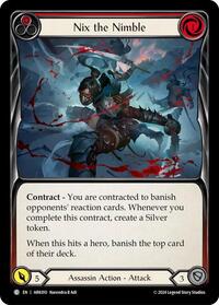 Nix the Nimble (Red) (ARK010) [Blitz Deck: The Hunted - Arakni]