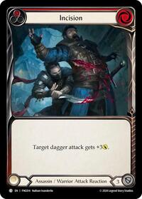 Incision (Red) (FNG014) [Blitz Deck: The Hunted - Fang]