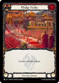 Pledge Fealty (Red) (FNG020) [Blitz Deck: The Hunted - Fang]