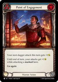 Point of Engagement (Blue) (FNG025) [Blitz Deck: The Hunted - Fang]