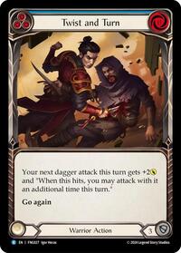 Twist and Turn (Blue) (FNG027) [Blitz Deck: The Hunted - Fang]