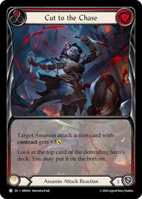 Cut to the Chase (Red) (Extended Art) (ARK014) [Blitz Deck: The Hunted - Arakni]