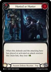 Hunted or Hunter (Red) (ARK017) [Blitz Deck: The Hunted - Arakni]