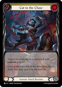Cut to the Chase (Yellow) (Extended Art) (ARK018) [Blitz Deck: The Hunted - Arakni]