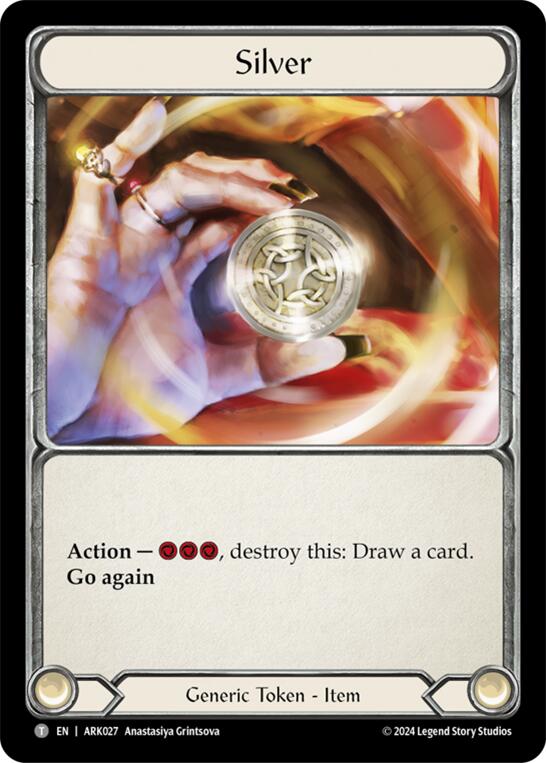 Silver // Tip Card (ARK027) [Dynasty]