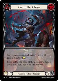 Cut to the Chase (Blue) (Extended Art) (ARK022) [Blitz Deck: The Hunted - Arakni]